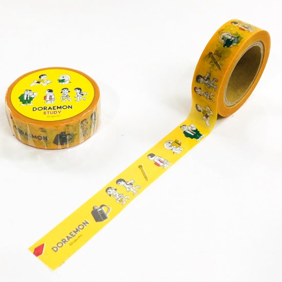 GreenFlash Doraemon Japanese Washi Masking Tape, 15mm x 10m