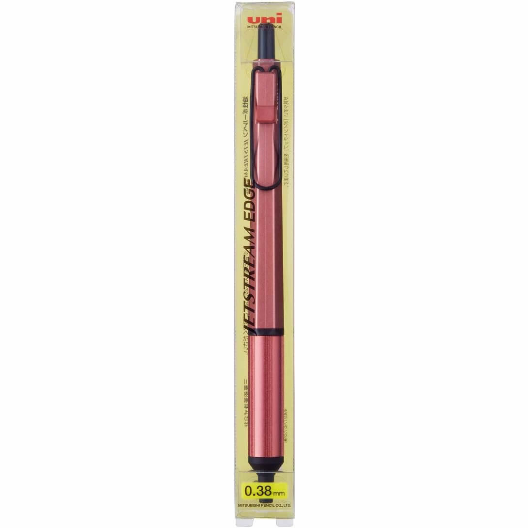 Uni JETSTREAM EDGE 0.38mm Oil-based Black Ink Ballpoint Pen