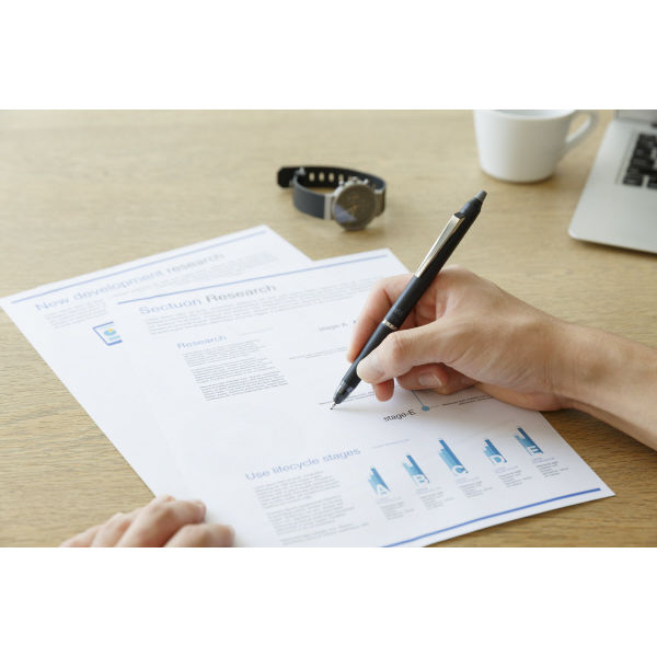 Pilot FriXion Ball Knock Zone 0.5mm Erasable Black Ink Ballpoint Pen