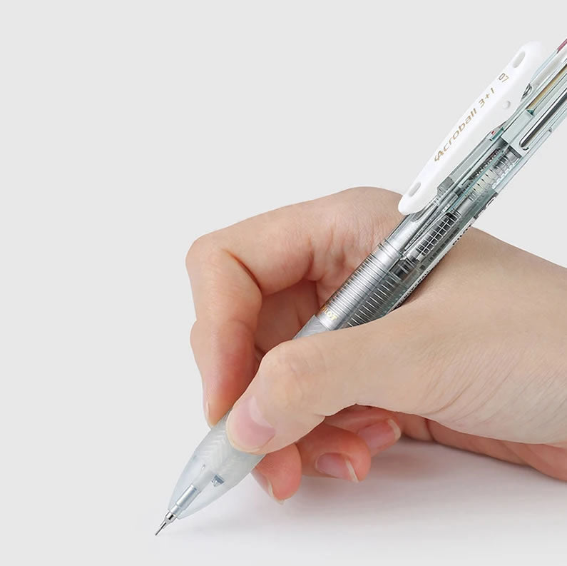 Pilot Acroball 3+1 0.7mm Multifunctional Pens (Pack of 3)