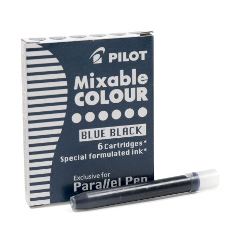 Pilot Mixable COLOUR Ink Cartridge for Parallel Pens (6 refills per pack)