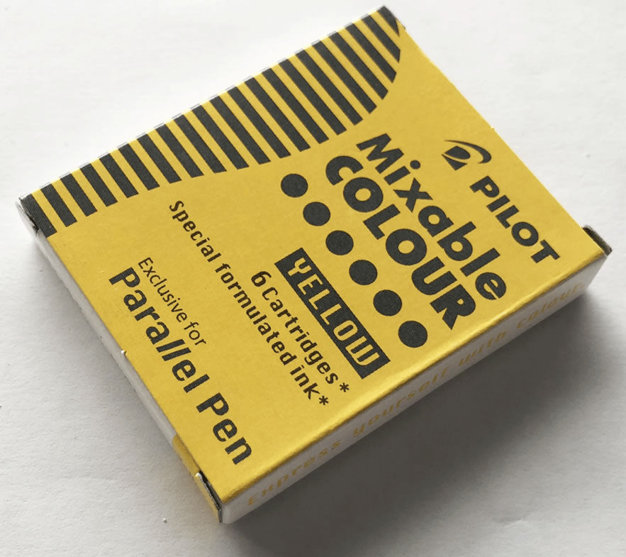 Pilot Mixable COLOUR Ink Cartridge for Parallel Pens (6 refills per pack)