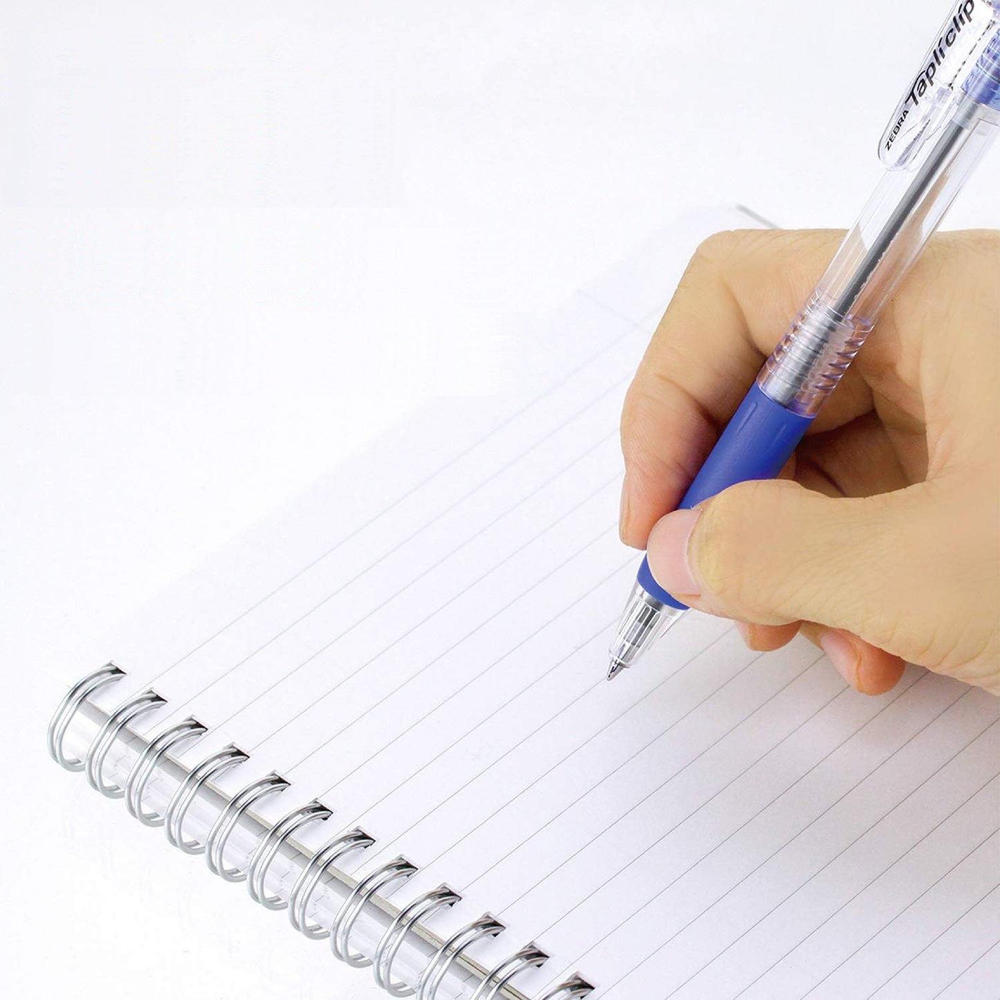 Zebra Tapli Clip 0.7mm Oil-Based Ballpoint Pens (Pack of 7)