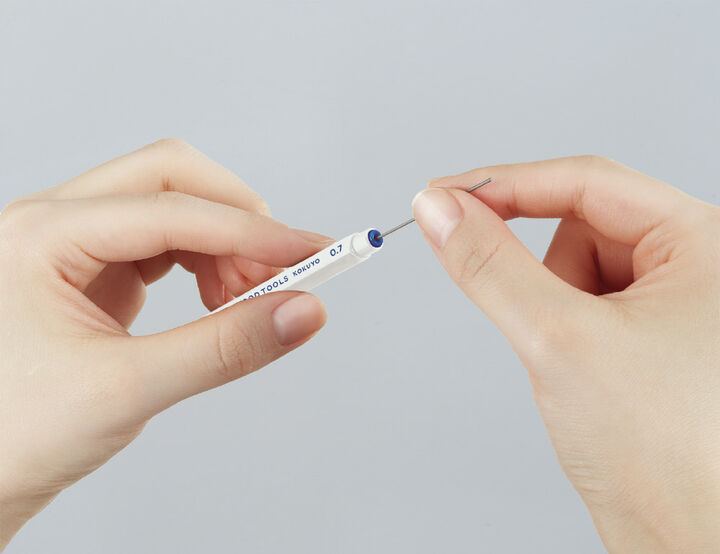 Kokuyo enpitsu sharp 0.7mm Hexagonal Shape Mechanical Pencil