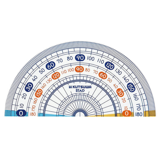 Kutsuwa STAD Arithmetic Protractor