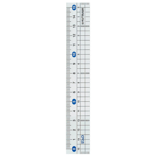 Kutsuwa STAD 15cm Methacrylic Straight Ruler