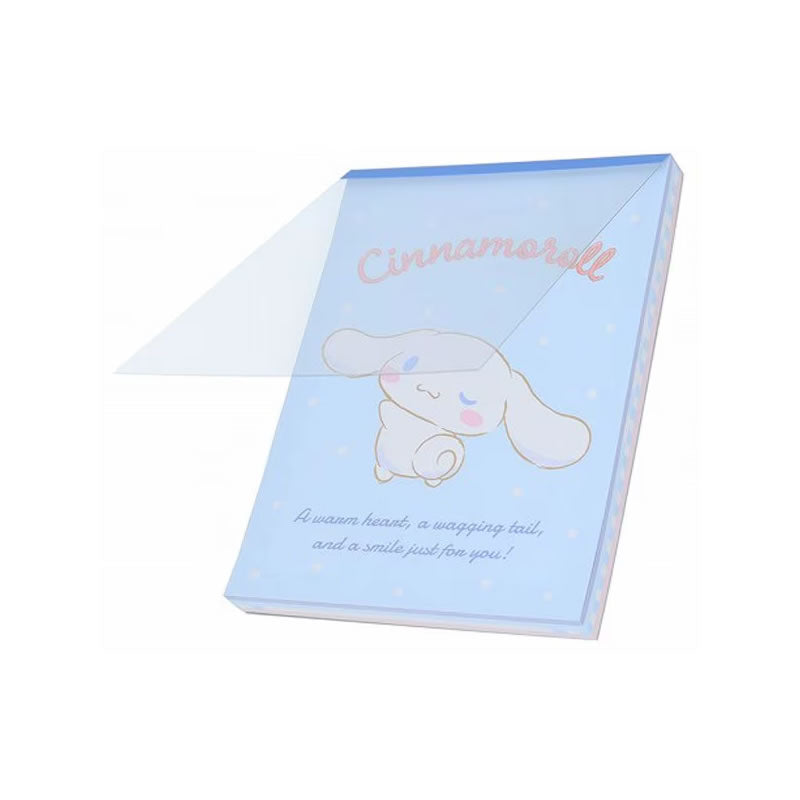 Sun-Star New Life Collection Sanrio Cinnamoroll Non-Sticky Memo Pad (100 Sheets)