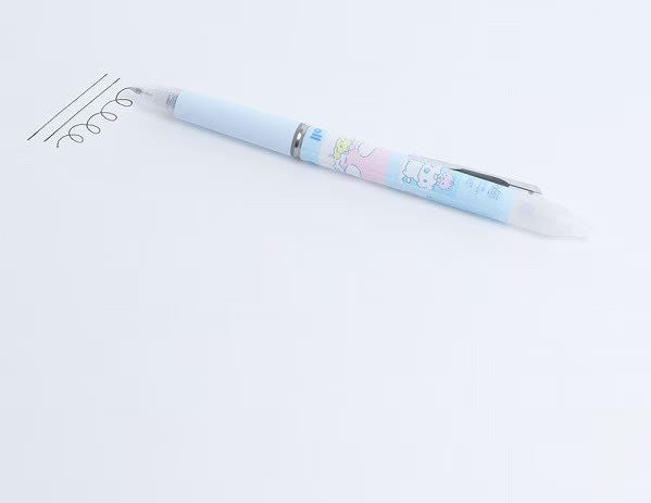 Sun-Star FriXion Ball Knock Zone 0.5mm Erasable Ballpoint Pen, Cinnamoroll