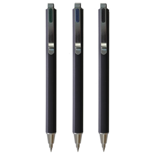 Sakura Ballsign iD plus 0.5mm Ballpoint Pens (Pack of 3)