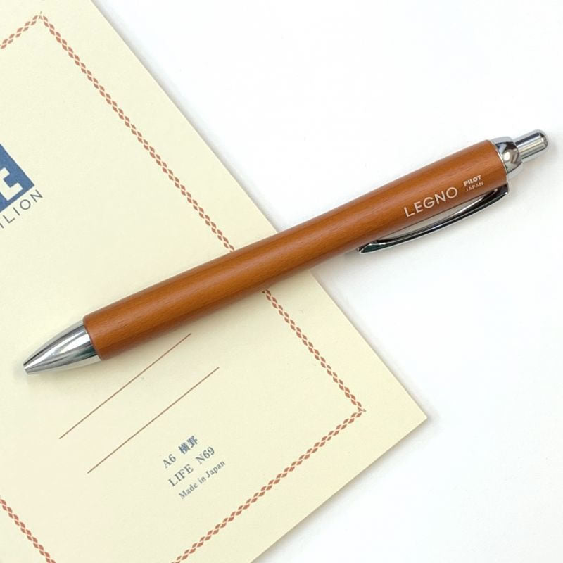 Pilot LEGNO Maple Wood Series 0.7mm Oil-based Black Ink Ballpoint Pen