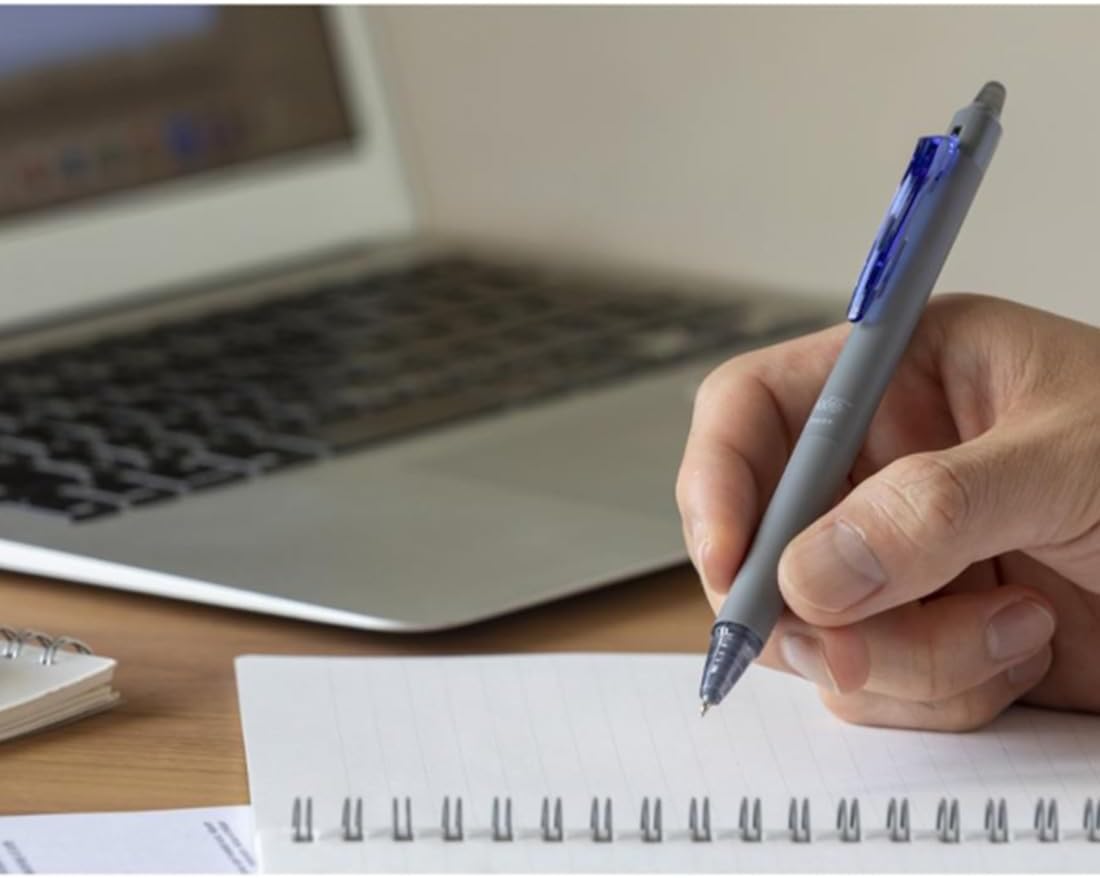 Pilot Frixion Synergy Knock 0.4mm Retractable Erasable Gel Ink Ballpoint Pen