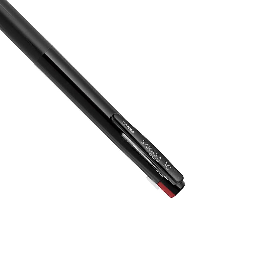 Zebra SARASA CLIP 3C 0.5mm 3-Colour Gel Ink Rollerball Multicolour Pen
