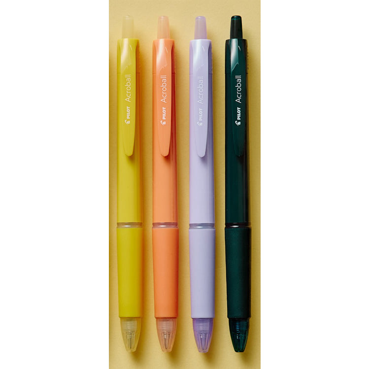 Pilot Acroball 150 Ballpoint Pen 0.5mm (Pack of 4)