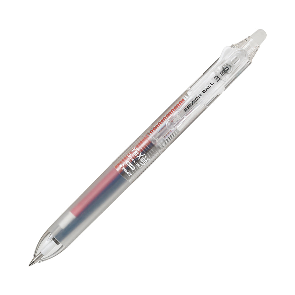 Pilot FRIXION BALL 3 Slim Design Series 0.38mm 3-Colour Erasable Ballpoint Pen