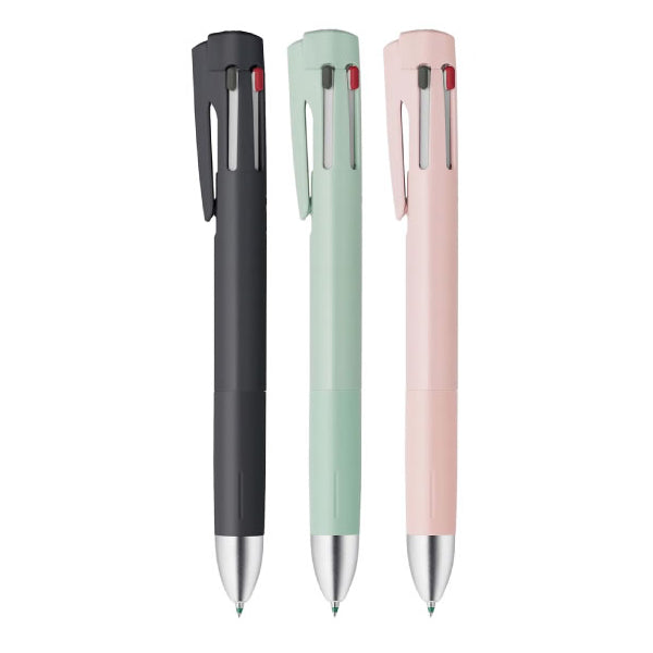 Zebra bLen 4+S 0.7mm Retractable Multifunctional Pens (Pack of 3)