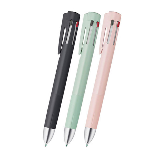 Zebra bLen 4+S 0.7mm Retractable Multifunctional Pens (Pack of 3)