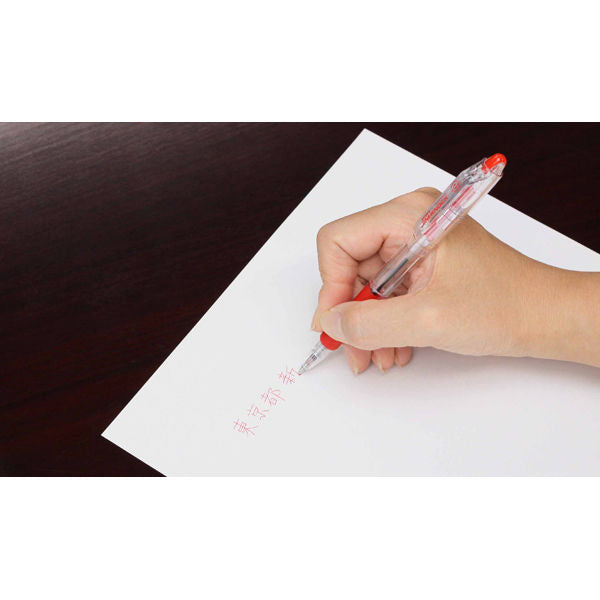 Zebra JIM-KNOCK 0.7mm Oil-based Ballpoint Pens (Pack of 4)