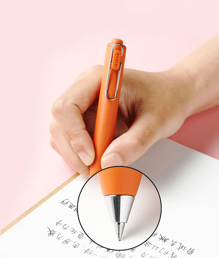 Uni one P 0.38mm Black Ink Ballpoint Pens (Pack of 3)