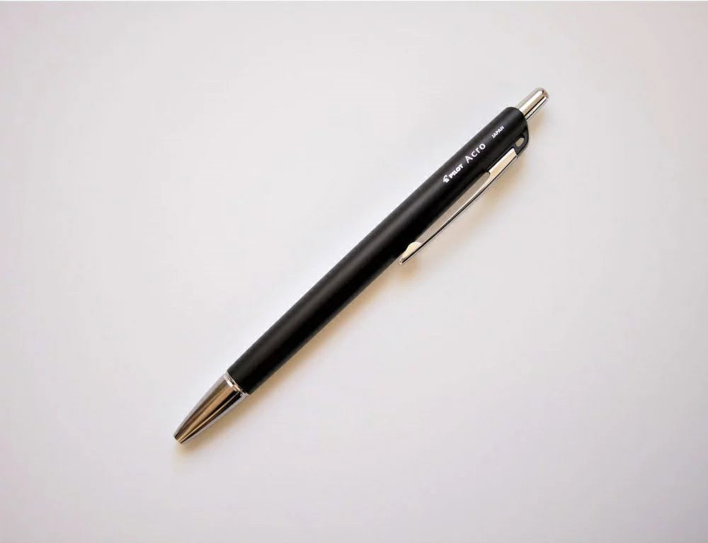 Pilot Acro 500 0.5mm Oil-based Black Ink Ballpoint Pens (Pack of 3)