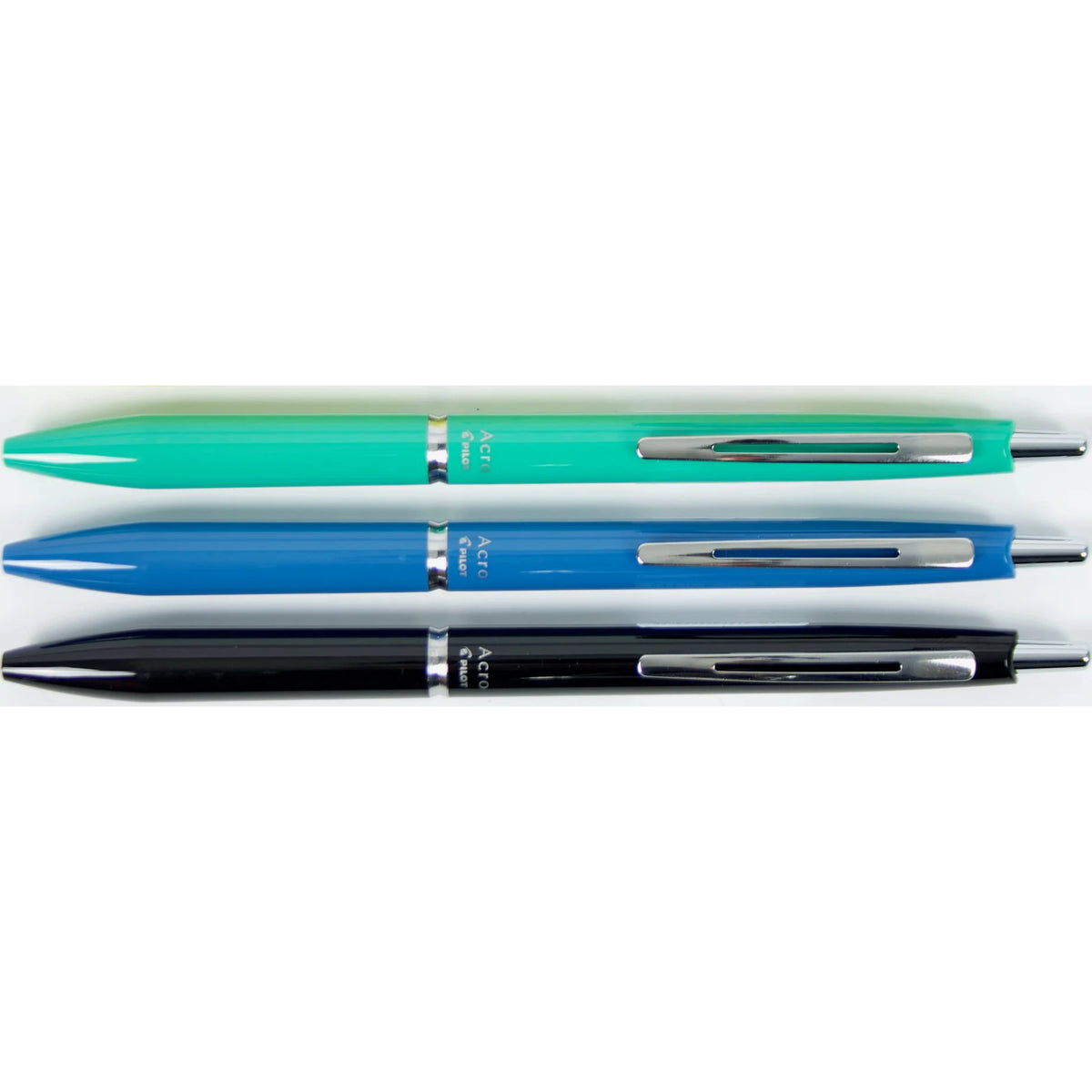 Pilot Acro 300 0.7mm Oil-based Black Ink Ballpoint Pens (Pack of 3)