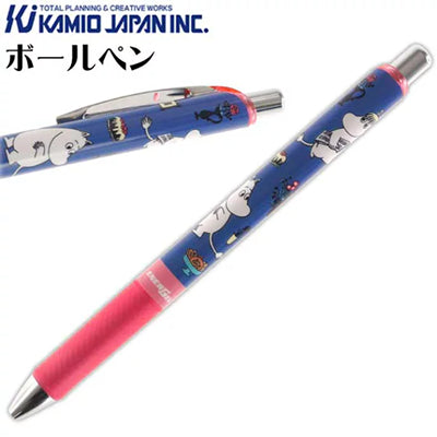 Kamio Japan Moomin EnerGel 0.5mm Retractable Black Ink Gel Pen
