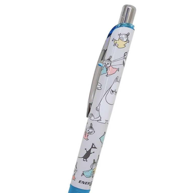 Kamio Japan Moomin EnerGel 0.5mm Retractable Black Ink Gel Pen