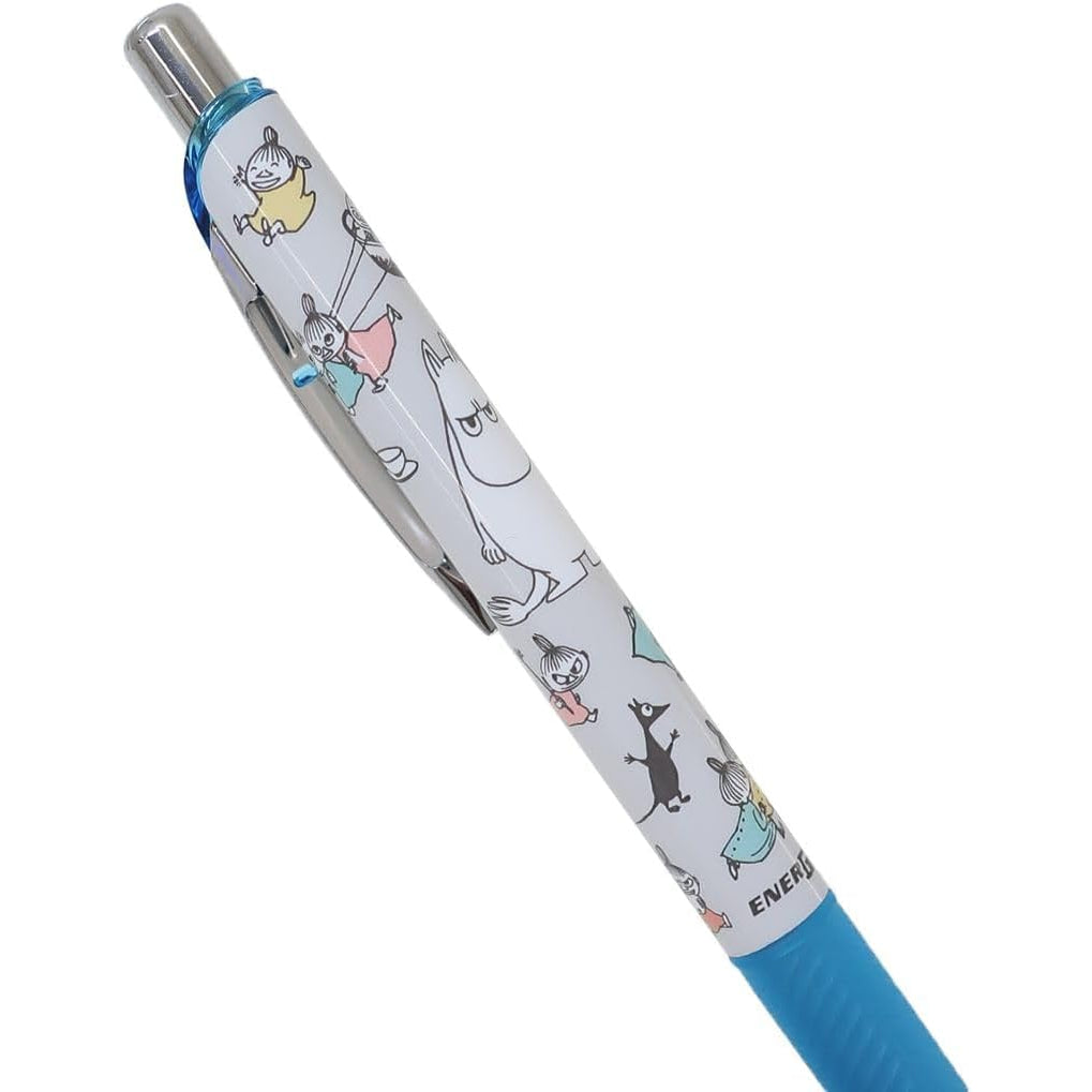 Kamio Japan Moomin EnerGel 0.5mm Retractable Black Ink Gel Pen