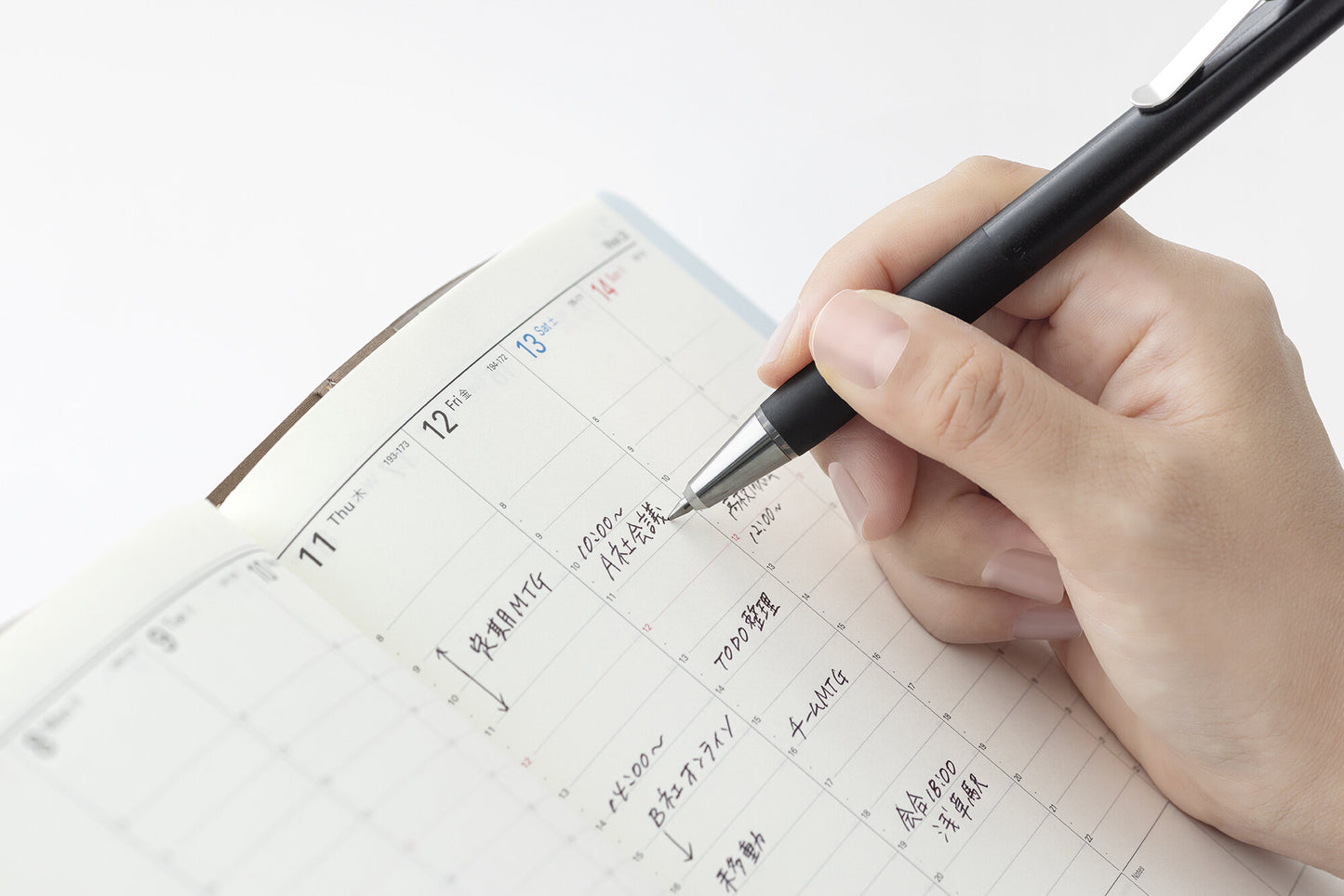 Zebra bLenU 0.7mm Retractable Oil-based Black Ink Ballpoint Pen