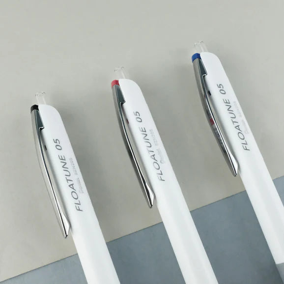 Pentel FLOATUNE 0.5mm Retractable Oil Based Ballpoint Pens (Pack of 3)