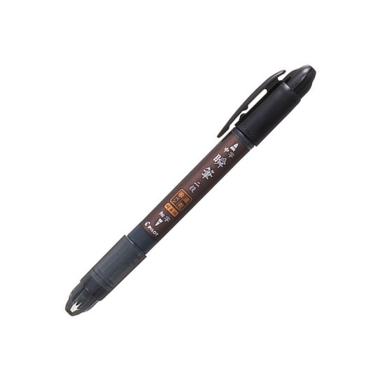 Pilot Shunpitsu Pocket Double-Sided Brush Pen, Medium Soft & Fine Hard Tip