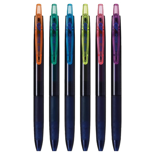 Pilot Juice Neon Colour 0.5mm 6-Color Retractable Gel Ink Pen Set