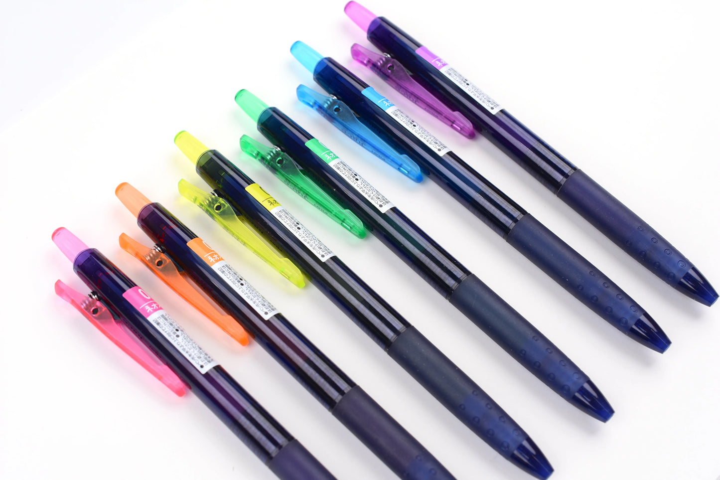 Pilot Juice Neon Colour 0.5mm 6-Color Retractable Gel Ink Pen Set