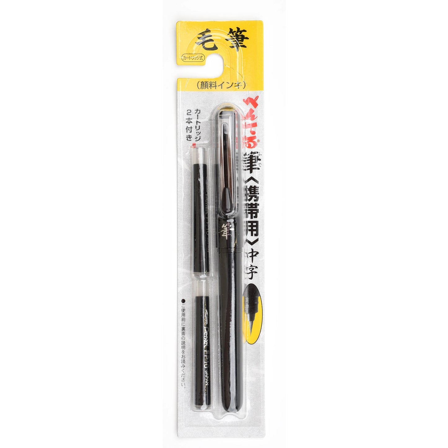 Pentel Pentel FUDE Scientific Brush Pen Set (one pen and 2 refills)