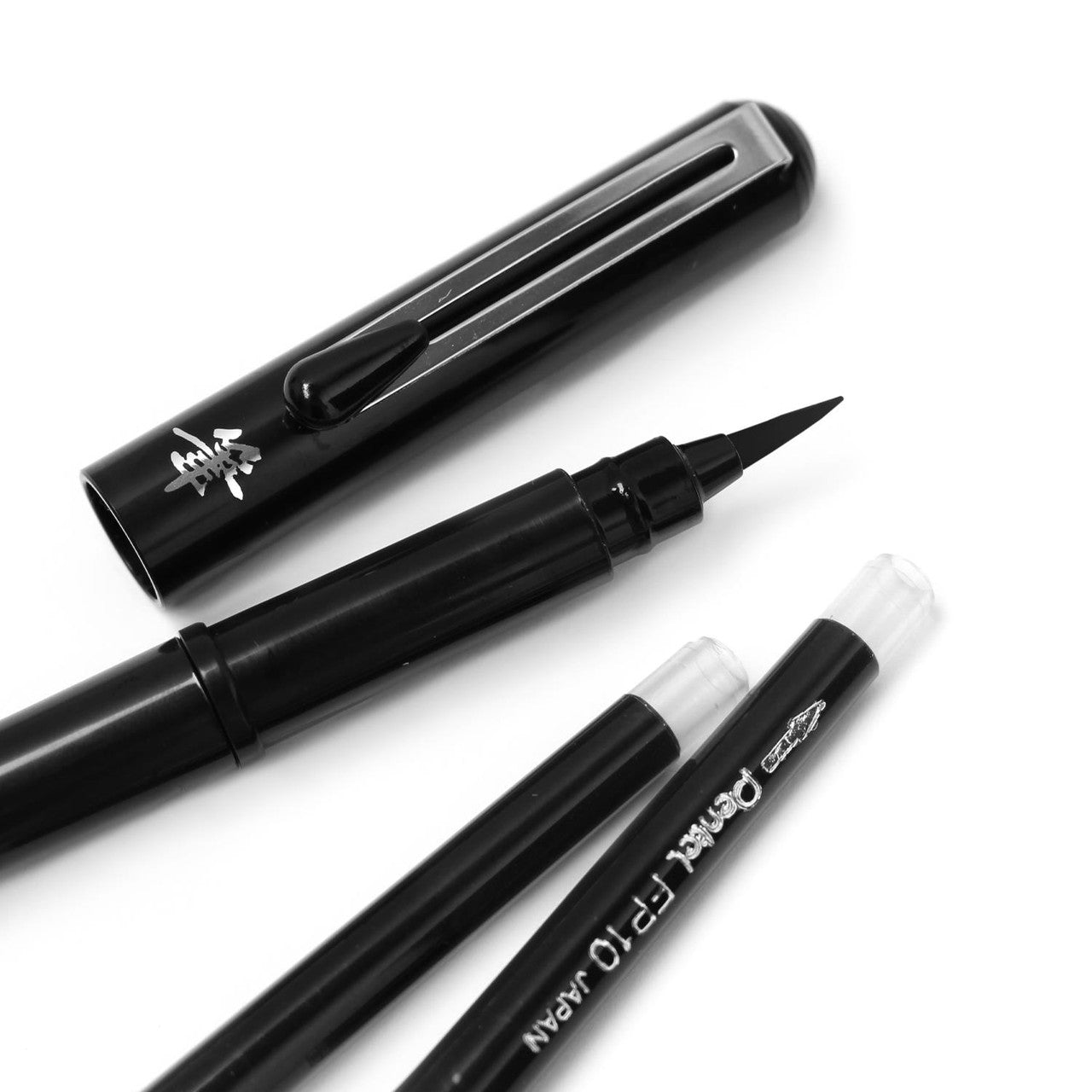 Pentel Pentel FUDE Scientific Brush Pen Set (one pen and 2 refills)