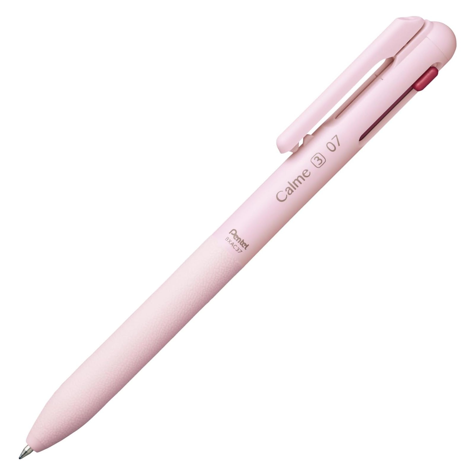 Pentel Calme 0.7mm 3-Colour Silent Ballpoint Pen