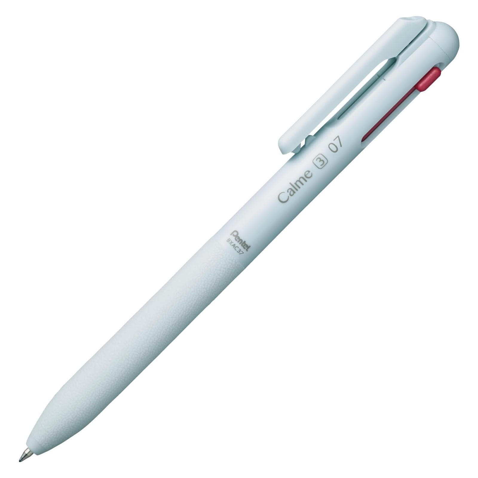Pentel Calme 0.7mm 3-Colour Silent Ballpoint Pen