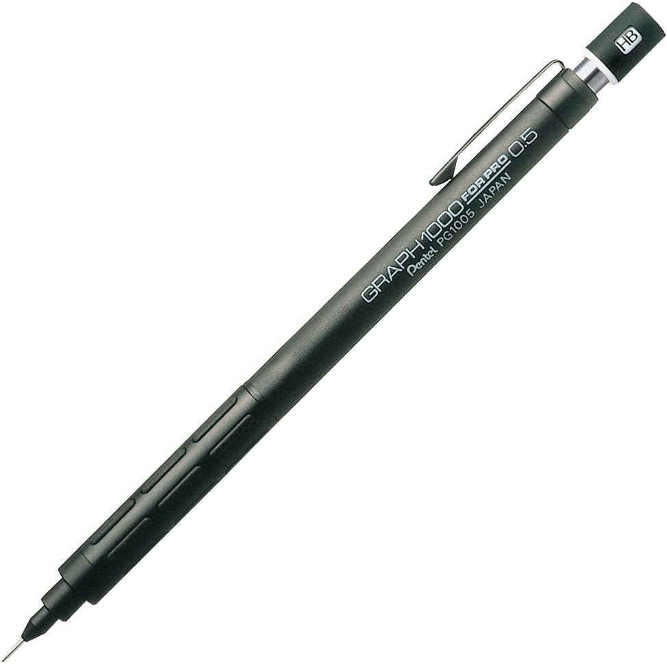 Pentel GRAPH 1000 FOR PRO 0.5mm 0.7mm 0.9mm Mechanical Pencils (Pack of 3)