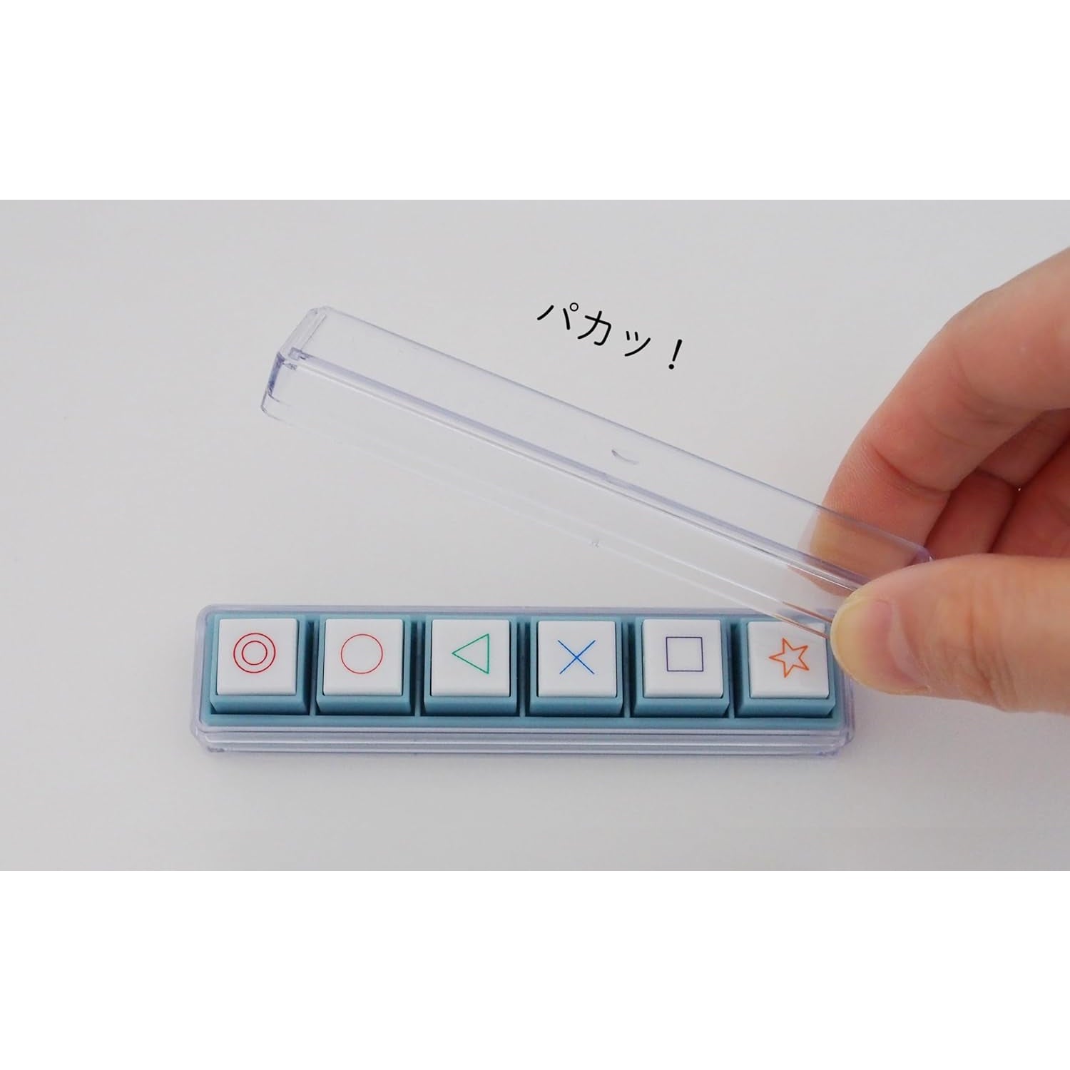 KODOMO NO KAO Pochitto Pick! Push-Button Self-inking Stamp