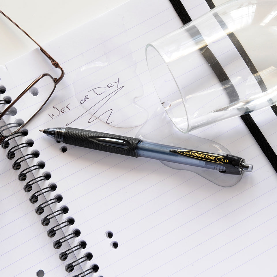 Uni POWER TANK Standard 1.0mm Pressurized Ink Ballpoint Pen
