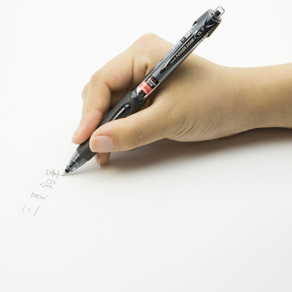 Uni POWER TANK Standard 0.7mm Pressurized Ink Ballpoint Pens (Pack of 3)