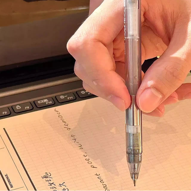 Zebra KNOCK PENCIL M-1700 0.5mm Mechanical Pencils (Pack of 3), DRAFIX Leads