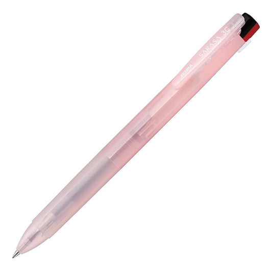 Zebra SARASA CLIP 3C Clear Color 0.4mm 3-Colour Multicolour Pen
