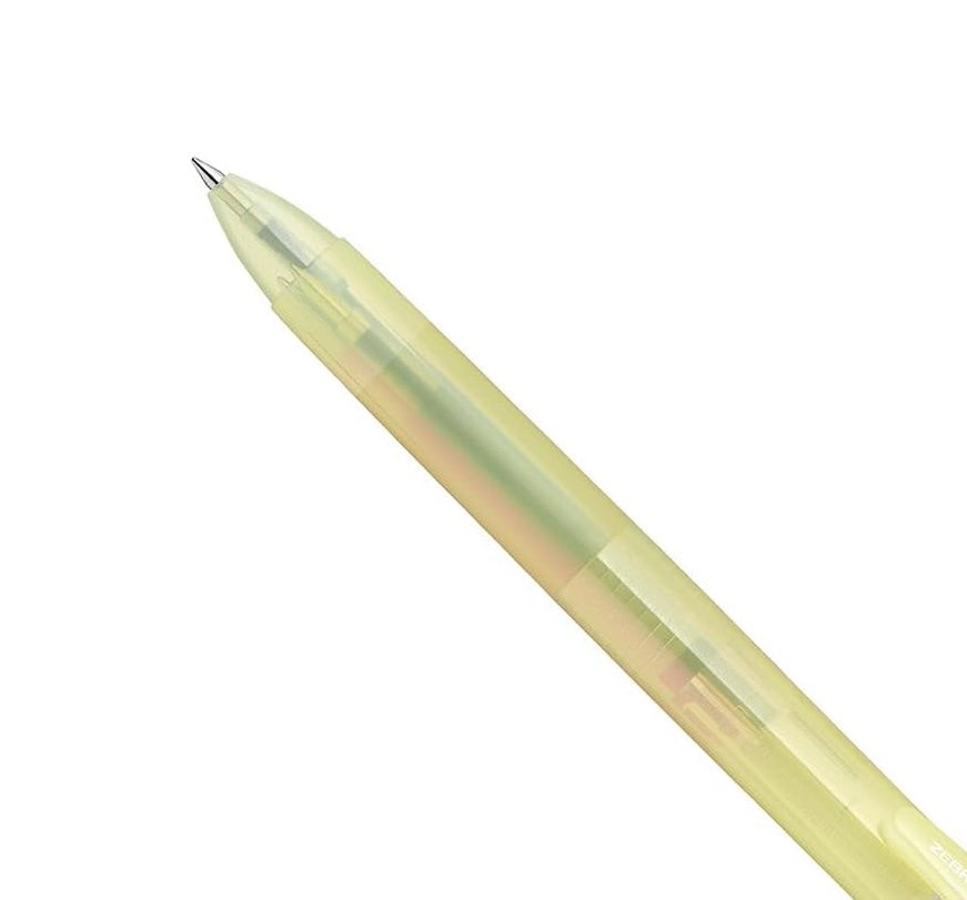 Zebra SARASA CLIP 3C Clear Color 0.4mm 3-Colour Multicolour Pen