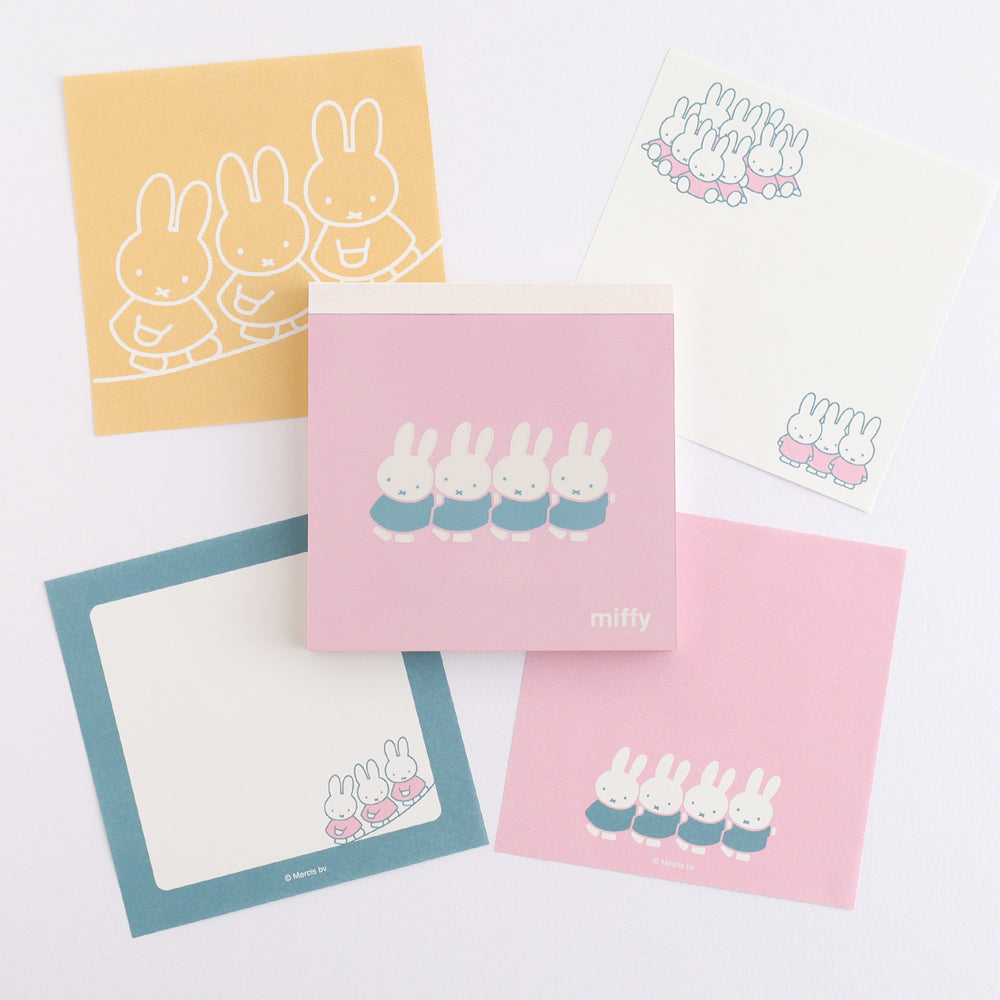 GreenFlash Miffy Square Type Memo Pad (100 Sheets)