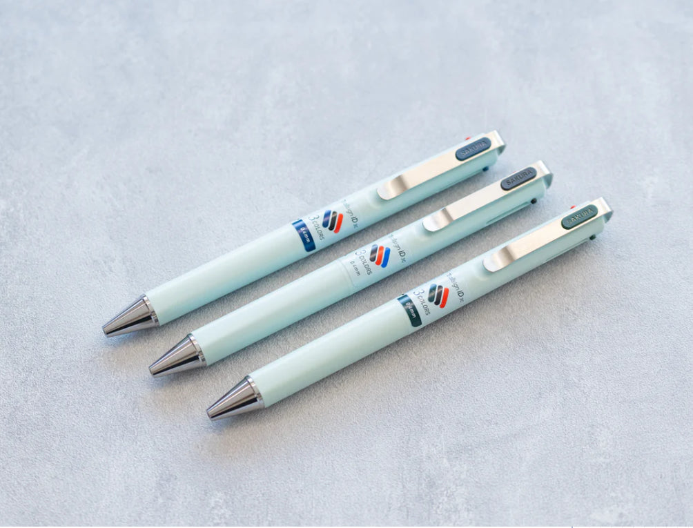 Sakura Ballsign iD 3C 0.4mm 3-Colour Ballpoint Pens (Pack of 3)
