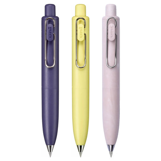 Uni one P 0.5mm Black Ink Ballpoint Pens (Pack of 3)