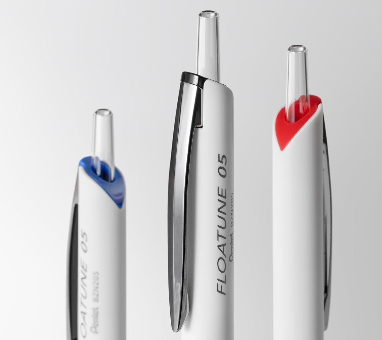 Pentel FLOATUNE Retractable Oil Based Ballpoint Pens (Pack of 5)