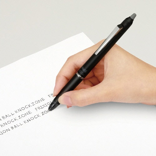 Pilot FriXion Ball Knock Zone 0.7mm Erasable Black Ink Ballpoint Pen