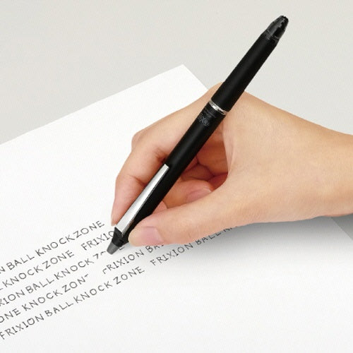 Pilot FriXion Ball Knock Zone 0.7mm Erasable Black Ink Ballpoint Pen