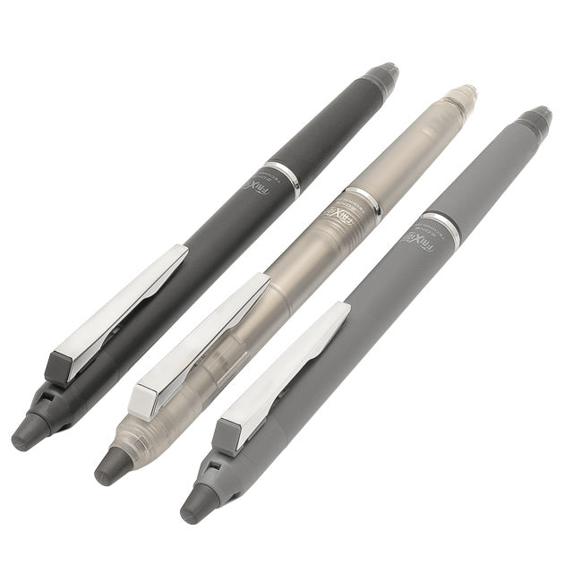 Pilot FriXion Ball Knock Zone 0.7mm Erasable Black Ink Ballpoint Pen (Pack of 3)